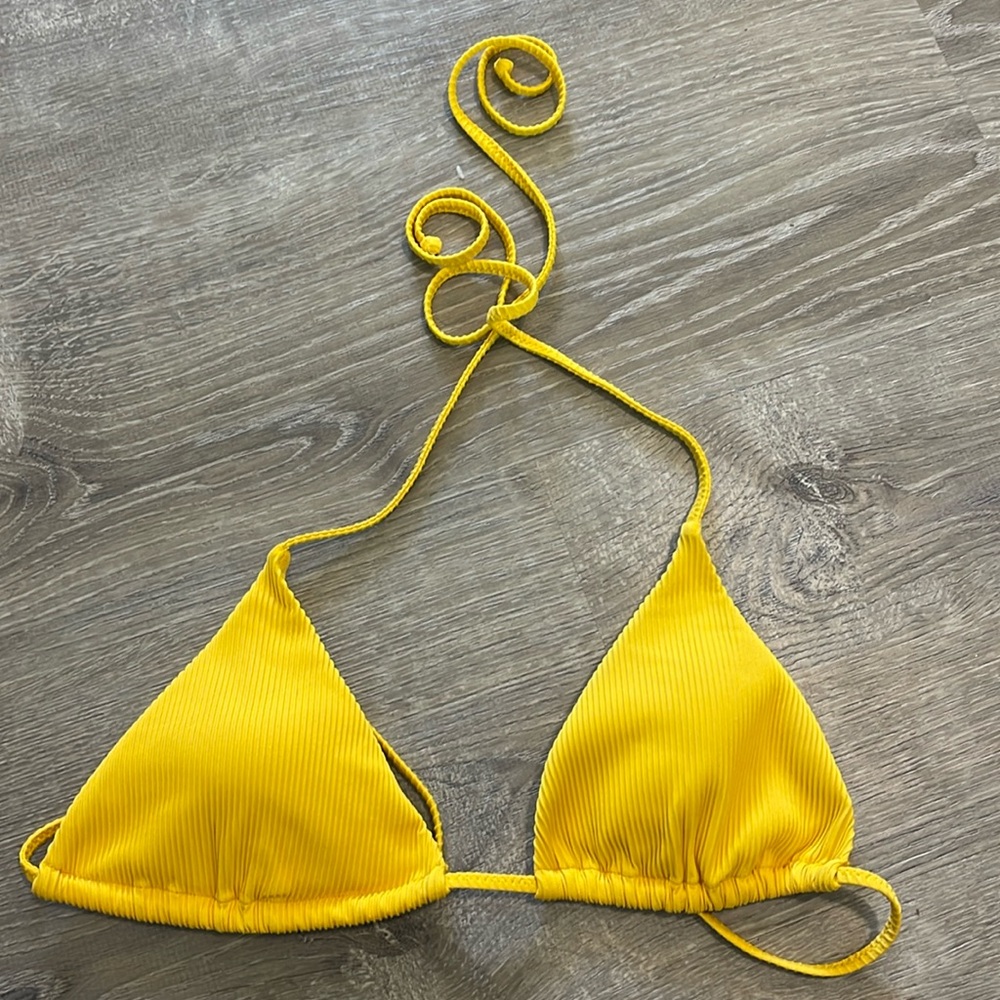 White Fox Bikini Top